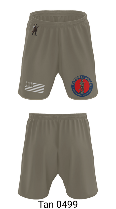 Army National GuardCruise 18160230 Athletic Shorts With Pockets - 66