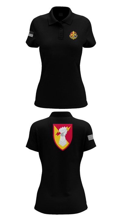 38th ADA BDE 15274491 Women's Short Sleeve Performance Polo  - 35