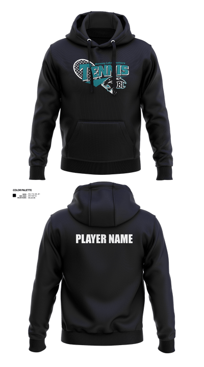 Bonney Lake Panthers Tennis 67829590 Hoodie - 1