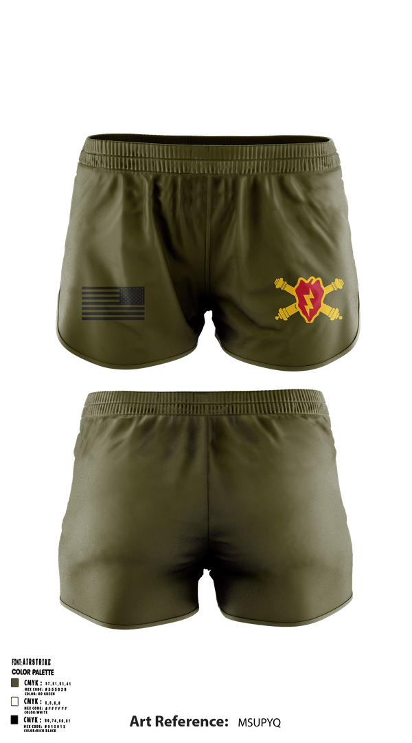 Ranger Panties, Bravo Battery, Army, Teamtime, Team time, sublimation, custom sports apparel, team uniforms, spirit wear, spiritwear, sports uniforms, custom shirts, team store, custom team store, fundraiser sports, apparel fundraiser