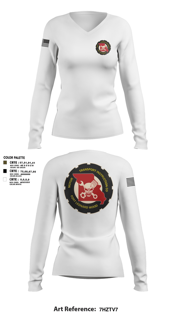 Womens Long Sleeve Vneck Shirt, MTIC, , Teamtime, Team time, sublimation, custom sports apparel, team uniforms, spirit wear, spiritwear, sports uniforms, custom shirts, team store, custom team store, fundraiser sports, apparel fundraiser