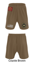 25th infantry division C-Btry 1/8 FA 8241745 Athletic Shorts With Pockets - 9