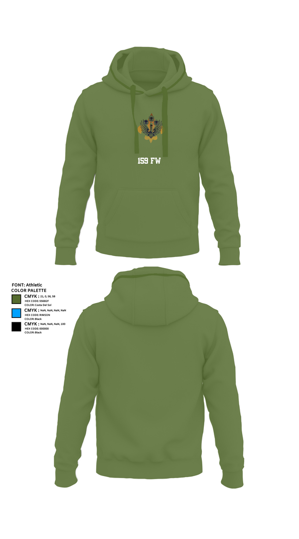 Hoodie, 159 FW, Air Force, Teamtime, Team time, sublimation, custom sports apparel, team uniforms, spirit wear, spiritwear, sports uniforms, custom shirts, team store, custom team store, fundraiser sports, apparel fundraiser