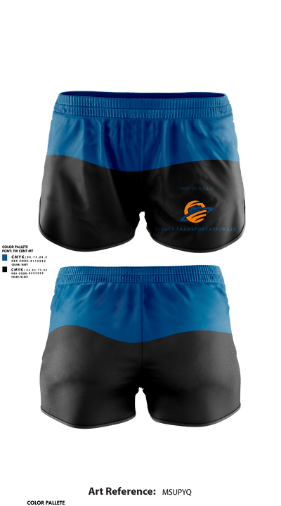 BigAls transportation llc 94637342 Women's Shorts - 2