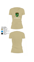 D Co 436th CA BN 62553628 Women's Short Sleeve V-neck Shirt - 84