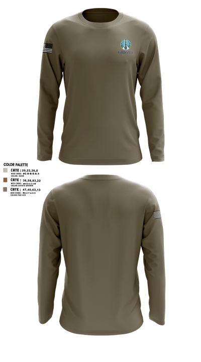 Grizzly Bay Area Long Sleeve Performance Shirt 3