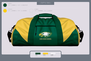 Duffle Bag, Omaha Eagles Baseball, Baseball, Teamtime, Team time, sublimation, custom sports apparel, team uniforms, spirit wear, spiritwear, sports uniforms, custom shirts, team store, custom team store, fundraiser sports, apparel fundraiser