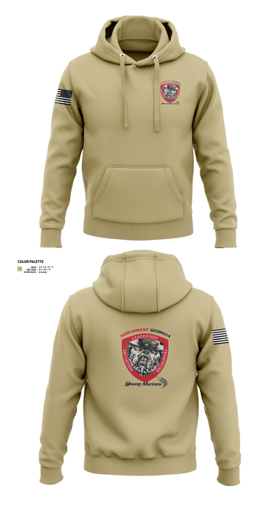 Northwest Georgia Young Marines 76347132 Hoodie - 2
