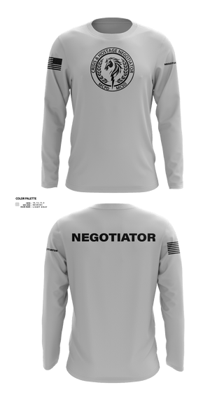 Long Sleeve Performance Shirt, Montgomery County Police CNT, , Teamtime, Team time, sublimation, custom sports apparel, team uniforms, spirit wear, spiritwear, sports uniforms, custom shirts, team store, custom team store, fundraiser sports, apparel fundraiser