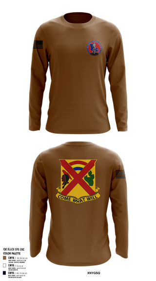 Long Sleeve Performance Shirt, Charley troop 2-108 CAV, , Teamtime, Team time, sublimation, custom sports apparel, team uniforms, spirit wear, spiritwear, sports uniforms, custom shirts, team store, custom team store, fundraiser sports, apparel fundraiser