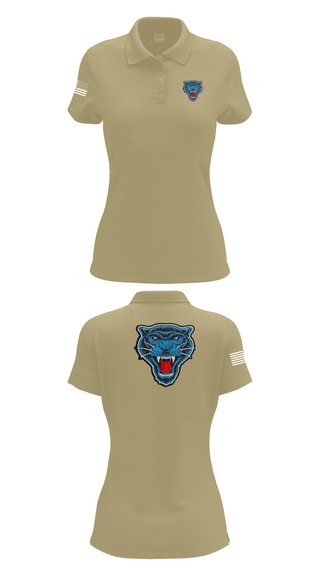 Womens Short Sleeve Performance Polo, Blue Panthers, , Teamtime, Team time, sublimation, custom sports apparel, team uniforms, spirit wear, spiritwear, sports uniforms, custom shirts, team store, custom team store, fundraiser sports, apparel fundraiser