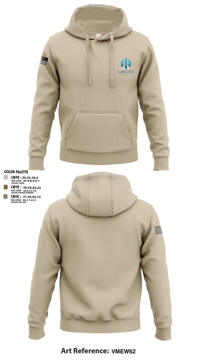 Grizzly Bay Area Hoodie - 1