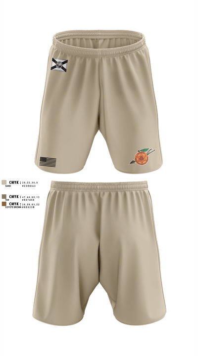 Seminole / Orange Crew 64181278 Athletic Shorts With Pockets - 7