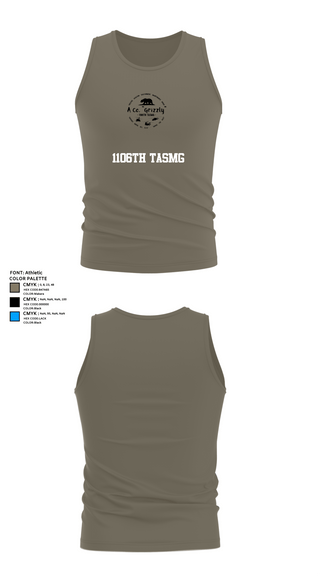Tank Top, 1106th TASMG, , Teamtime, Team time, sublimation, custom sports apparel, team uniforms, spirit wear, spiritwear, sports uniforms, custom shirts, team store, custom team store, fundraiser sports, apparel fundraiser