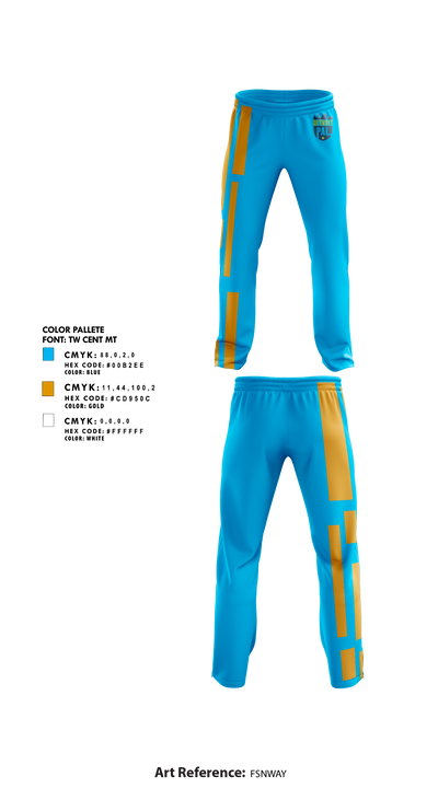 Detroit PAL Flag Football 4617701 Sweatpants - 1