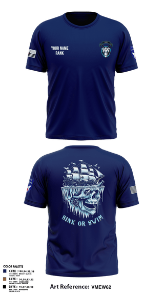 Old School Cotton Feel Shirt, HQ, 95th CM CO, Army, Teamtime, Team time, sublimation, custom sports apparel, team uniforms, spirit wear, spiritwear, sports uniforms, custom shirts, team store, custom team store, fundraiser sports, apparel fundraiser