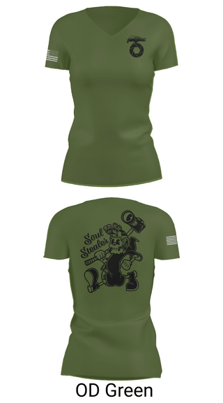 Womens Short Sleeve Vneck Shirt, MCAGCC COMMSTRAT, , Teamtime, Team time, sublimation, custom sports apparel, team uniforms, spirit wear, spiritwear, sports uniforms, custom shirts, team store, custom team store, fundraiser sports, apparel fundraiser