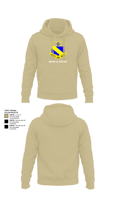 2nd BN (LS) 349th RGT 90715195 Hoodie - 91