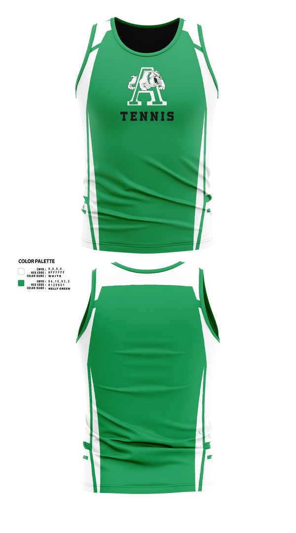 Tank Top, Albuquerque High School Tennis, Tennis, Teamtime, Team time, sublimation, custom sports apparel, team uniforms, spirit wear, spiritwear, sports uniforms, custom shirts, team store, custom team store, fundraiser sports, apparel fundraiser