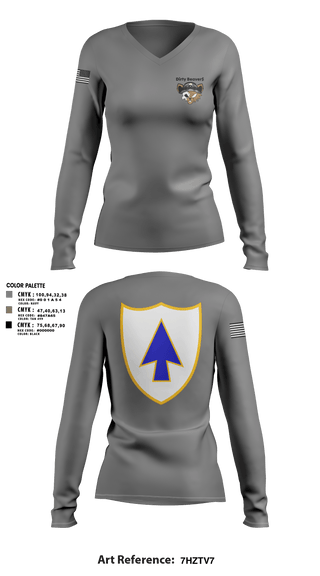 Womens Long Sleeve Vneck Shirt, Dirty Beaver$, , Teamtime, Team time, sublimation, custom sports apparel, team uniforms, spirit wear, spiritwear, sports uniforms, custom shirts, team store, custom team store, fundraiser sports, apparel fundraiser