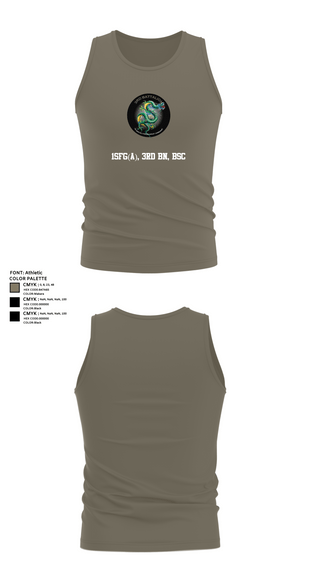 Tank Top, 1SFG(A), 3rd BN, BSC, , Teamtime, Team time, sublimation, custom sports apparel, team uniforms, spirit wear, spiritwear, sports uniforms, custom shirts, team store, custom team store, fundraiser sports, apparel fundraiser