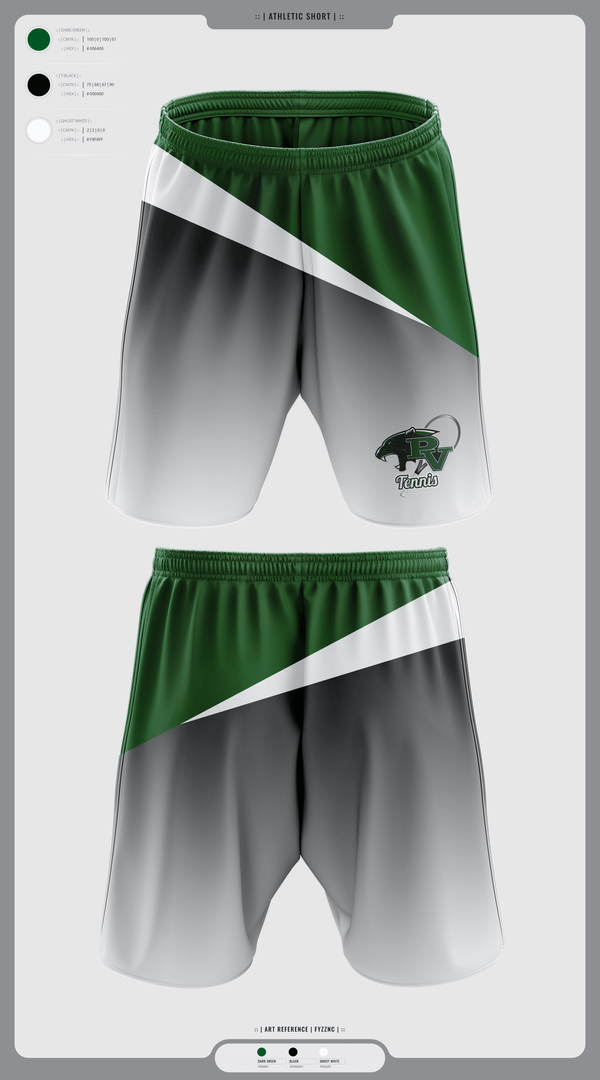 Athletic Shorts With Pockets, Palo Verde Panthers, Tennis, Teamtime, Team time, sublimation, custom sports apparel, team uniforms, spirit wear, spiritwear, sports uniforms, custom shirts, team store, custom team store, fundraiser sports, apparel fundraiser
