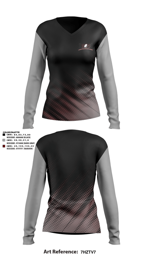 Womens Long Sleeve Vneck Shirt, Jacksonville Women’s rugby, Rugby, Teamtime, Team time, sublimation, custom sports apparel, team uniforms, spirit wear, spiritwear, sports uniforms, custom shirts, team store, custom team store, fundraiser sports, apparel fundraiser