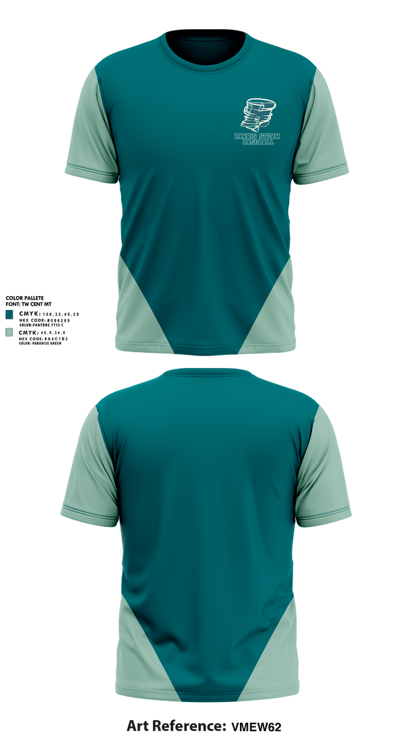 Short Sleeve Performance Shirt, Harris Storm Baseball, Baseball, Teamtime, Team time, sublimation, custom sports apparel, team uniforms, spirit wear, spiritwear, sports uniforms, custom shirts, team store, custom team store, fundraiser sports, apparel fundraiser