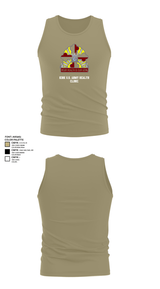 Tank Top, Kirk U.S. Army Health Clinic, , Teamtime, Team time, sublimation, custom sports apparel, team uniforms, spirit wear, spiritwear, sports uniforms, custom shirts, team store, custom team store, fundraiser sports, apparel fundraiser
