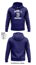 Burrillville High School Broncos Baseball 5359467 Hoodie - 1