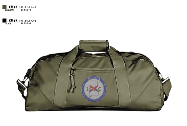 Duffle Bag, Alabama ICAC, , Teamtime, Team time, sublimation, custom sports apparel, team uniforms, spirit wear, spiritwear, sports uniforms, custom shirts, team store, custom team store, fundraiser sports, apparel fundraiser