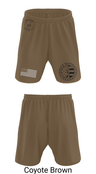 Athletic Shorts With Pockets, 132d MRBC, 579th EN BN, 49th MP DIV, , Teamtime, Team time, sublimation, custom sports apparel, team uniforms, spirit wear, spiritwear, sports uniforms, custom shirts, team store, custom team store, fundraiser sports, apparel fundraiser