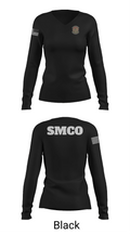 SMCO 97936482 Women's Long Sleeve V-neck Shirt - 37