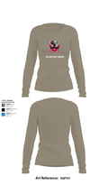 16th BEB 571st Company 8962391 Women's Long Sleeve V-neck Shirt - 62