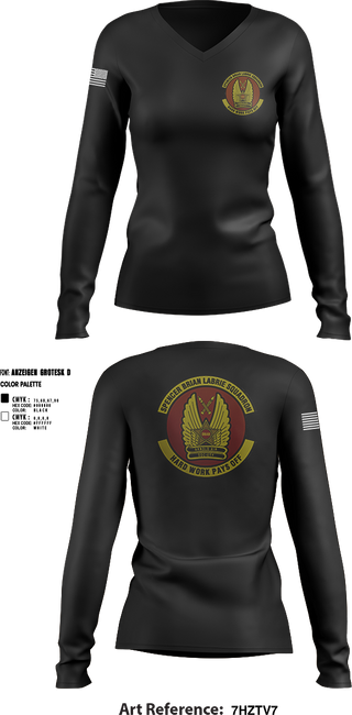 Womens Long Sleeve Vneck Shirt, Spencer Brian LaBrie Squadron, , Teamtime, Team time, sublimation, custom sports apparel, team uniforms, spirit wear, spiritwear, sports uniforms, custom shirts, team store, custom team store, fundraiser sports, apparel fundraiser