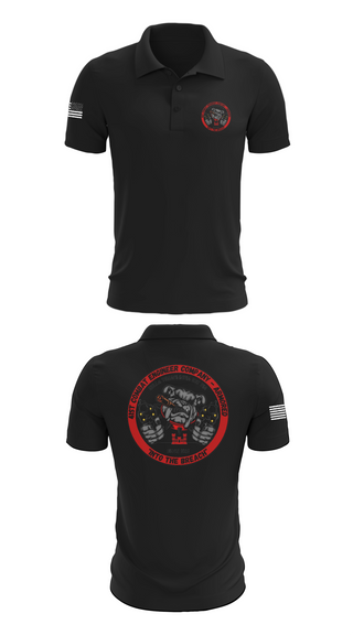 Short Sleeve Performance Polo, 41st CEC-A, Army, Teamtime, Team time, sublimation, custom sports apparel, team uniforms, spirit wear, spiritwear, sports uniforms, custom shirts, team store, custom team store, fundraiser sports, apparel fundraiser