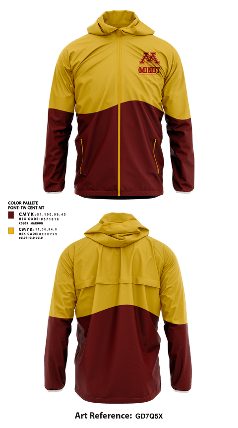 Windbreaker, Minot High Majettes Track & Field, Track & Field, Teamtime, Team time, sublimation, custom sports apparel, team uniforms, spirit wear, spiritwear, sports uniforms, custom shirts, team store, custom team store, fundraiser sports, apparel fundraiser
