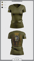 H2 52890180 Women's Short Sleeve V-neck Shirt - 1