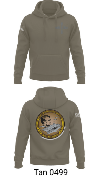 Hoodie, CVN 72 Abraham Lincoln, , Teamtime, Team time, sublimation, custom sports apparel, team uniforms, spirit wear, spiritwear, sports uniforms, custom shirts, team store, custom team store, fundraiser sports, apparel fundraiser