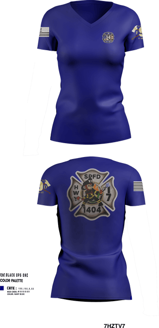 Womens Short Sleeve Vneck Shirt, St Pauls Fire, Fire Department, Teamtime, Team time, sublimation, custom sports apparel, team uniforms, spirit wear, spiritwear, sports uniforms, custom shirts, team store, custom team store, fundraiser sports, apparel fundraiser