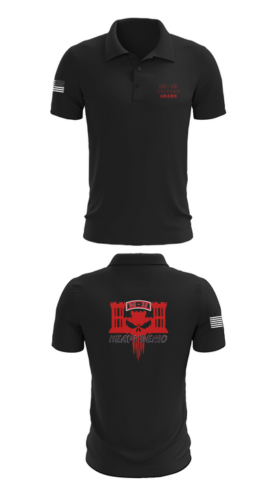 CESD Bravo 35th Engineer Battalion 45351759 Short Sleeve Performance Polo - 27