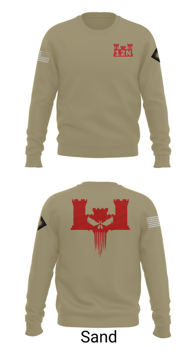 A co 578th BEB 4198260 Crew Neck Sweatshirt - 81