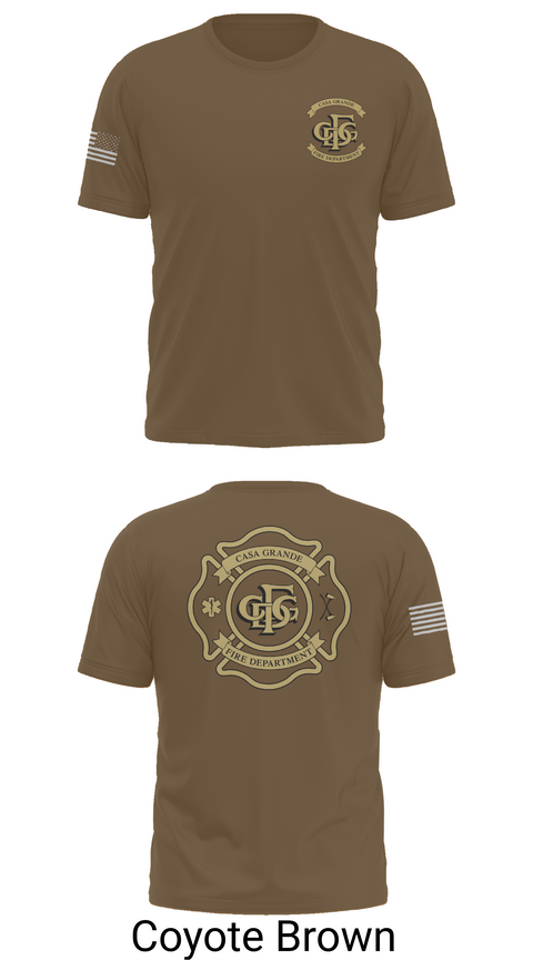 Short Sleeve Performance Shirt, Casa Grande Fire Department, , Teamtime, Team time, sublimation, custom sports apparel, team uniforms, spirit wear, spiritwear, sports uniforms, custom shirts, team store, custom team store, fundraiser sports, apparel fundraiser