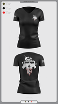 The Basic School 87555520 Women's Short Sleeve V-neck Shirt - 2