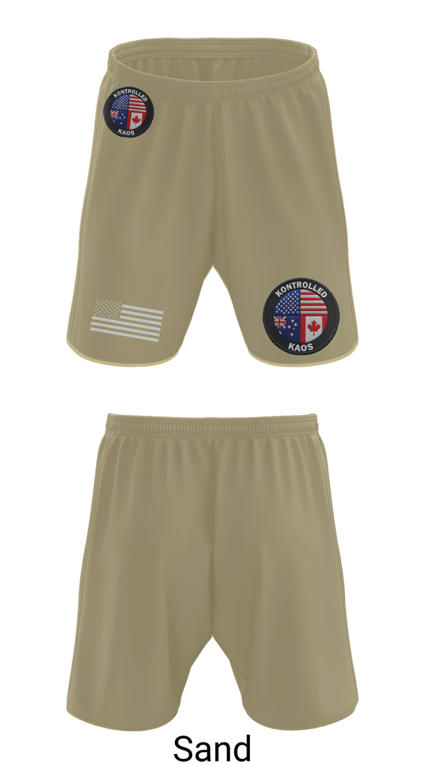 Athletic Shorts With Pockets, Kontrolled Kaos, E-Sports, Teamtime, Team time, sublimation, custom sports apparel, team uniforms, spirit wear, spiritwear, sports uniforms, custom shirts, team store, custom team store, fundraiser sports, apparel fundraiser