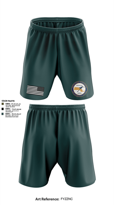 NEMLEC Athletic Shorts With Pockets - 3