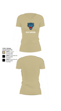 Blue Panthers 97909853 Women's Short Sleeve V-neck Shirt - 84