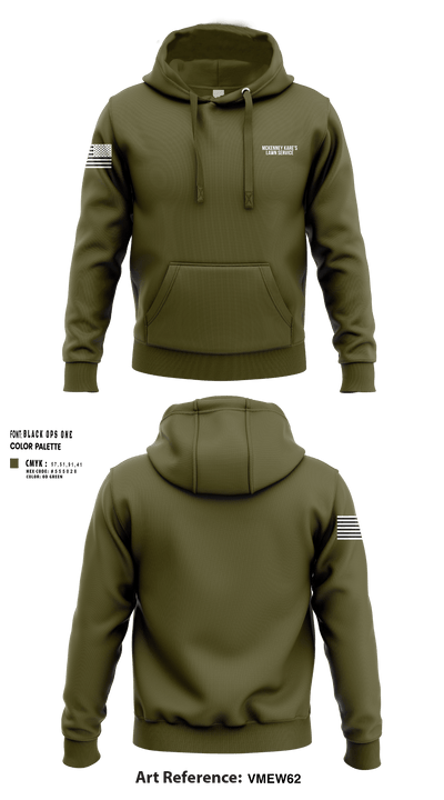 Mckenney Kare's lawn service 35914460 Hoodie - 251