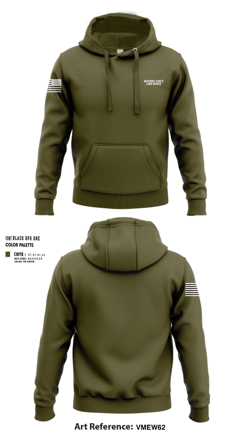 Hoodie, Mckenney Kare's lawn service, , Teamtime, Team time, sublimation, custom sports apparel, team uniforms, spirit wear, spiritwear, sports uniforms, custom shirts, team store, custom team store, fundraiser sports, apparel fundraiser