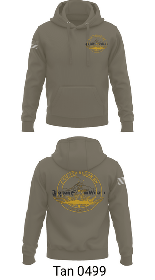 Hoodie, E Co 4th Recon BN, , Teamtime, Team time, sublimation, custom sports apparel, team uniforms, spirit wear, spiritwear, sports uniforms, custom shirts, team store, custom team store, fundraiser sports, apparel fundraiser